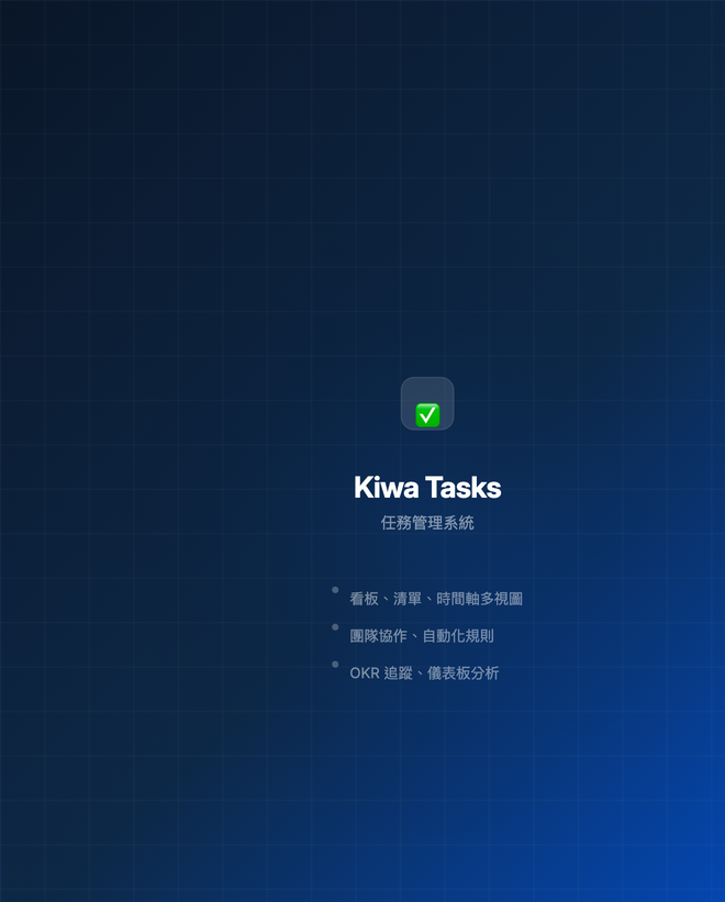 Kiwa Tasks タスク管理システム